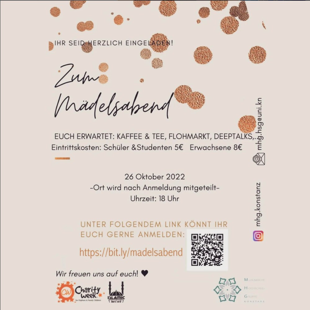 Mädelsabend für CharityWeek